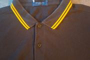 Fred Perry Polo - Black/Yellow L
