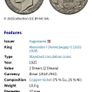 Yugoslavia 1925 2 Dinara Coin Image 3