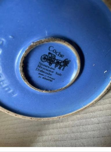 Blue Coche Coffee Pot