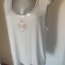 Via Veneto cream detailed top size UK18/20 EU46/48 Postage included Image 3