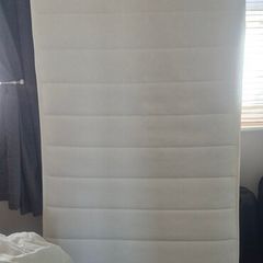 2 single pocket sprung quilted mattresses