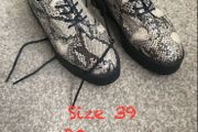Size 39 flatform shoes