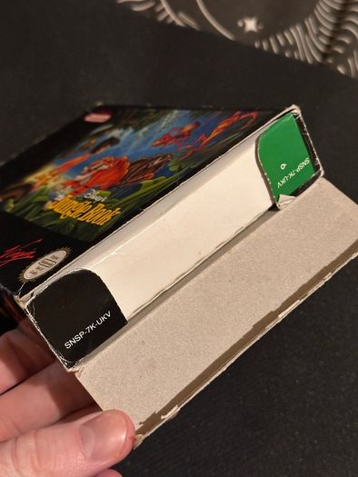 Super Nintendo retro console + games Mario