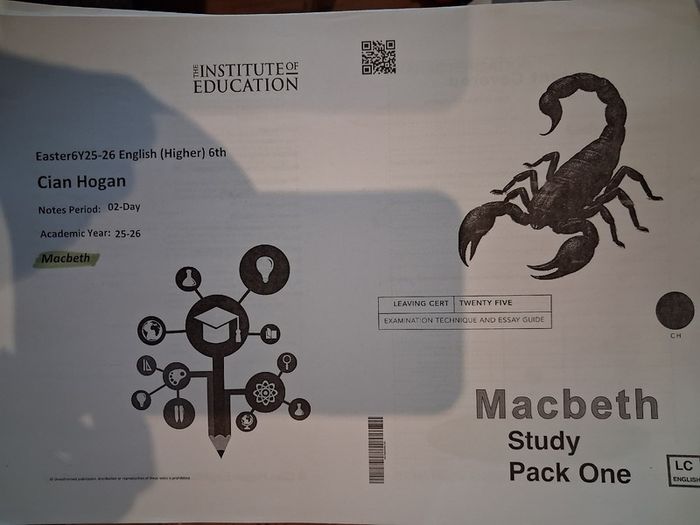 Institute of Education English Notes