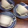 Burleigh Sandon Cup and Myott  and Co Corinth Saucer Image 4