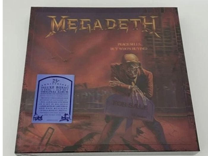 Megadeth 25th Anniversary Box Set sealed.