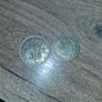 2 silver coins Image 3