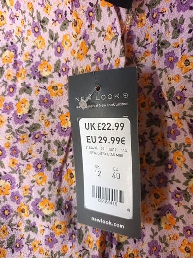 New Look Skirt. S.12.   B.N.W.T  (Lightweight  Material)