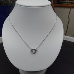 Sterling Silver Women's Necklace With Box
