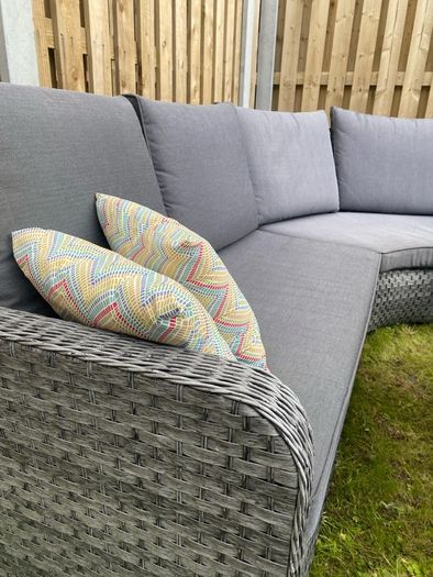Vancouver Rattan Corner Sofa Dining Set