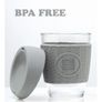 Funk My World - Grey Eco-Friendly Travel Mug Borosilicate Glass - 12oz Barrister Friendly Image 4