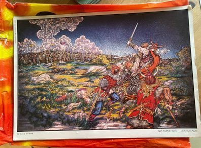 8 Jim Fitzpatrick prints (1 signed)