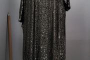CurveWow black &amp; gold sequin dress, Size 22-24, BNWT