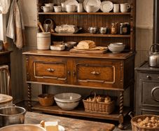 Victorian Oak Dresser
