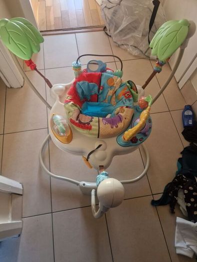 fisher Price bouncer with music