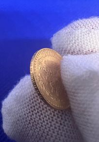 Rare date 1920 Mexican 2 dos Pesos gold coin