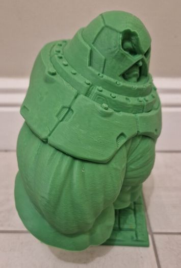 3D Printed Statue Bust (Unpainted) - Juggernaut