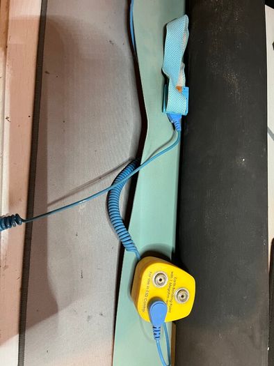 60 x 120cm ESD Anti-Static Work Mat with Wrist Strap & Earthing Plug