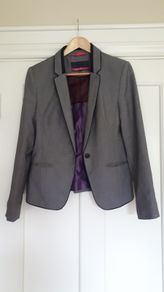 Grey Next Ladies Jacket Size 14