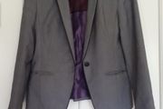 Grey Next Ladies Jacket Size 14