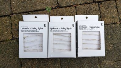3 string lights BNWT