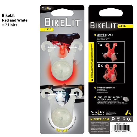 Bikelit Combo - Red & White