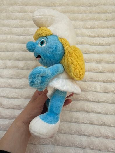 Official Movie Merchandise Peyo Smurfs The Movie Smurfette 2013 Plush Used Please look at the pictures
