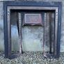 Wooden fireplace surround with carved details Image 6