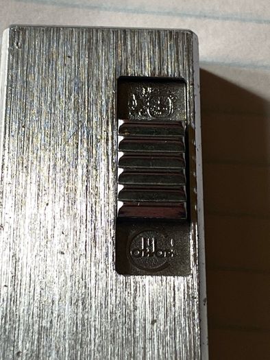 Vintage 1983 Colibri Gas Lighter  Benson & Hedges "Club Size" Promotional Edition