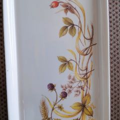 Vintage St.Michael  (M&S) Harvest pattern melamine sandwich tray