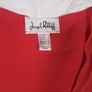 Joseph Ribkoff Red V-Neck Long Sleeve Draped Wrap Bodycon Midi Dress 12UK/40EU Image 2
