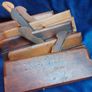 Can post!  19th Century Wooden Moulding & Rebate Planes (Set of 5) Image 2