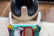 Mamas &amp; Papas Bug 3 in 1 Floor &amp; Booster Seat with Activity Tray