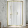Merlyn mbox quadrant enclosures brushed brass see below for prices Image 2