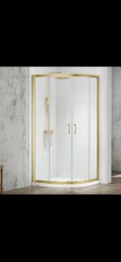 Merlyn mbox quadrant enclosures brushed brass see below for prices
