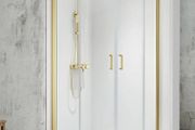 Merlyn mbox quadrant enclosures brushed brass see below for prices