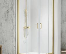 Merlyn mbox quadrant enclosures brushed brass see below for prices