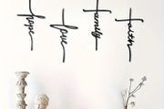 Metal wall art