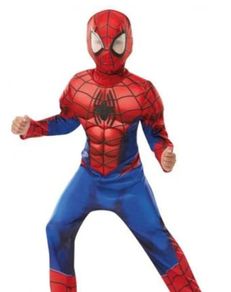 Spider man costume/mask 7/8 years