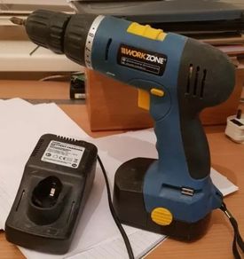 Work zone cordless drill
