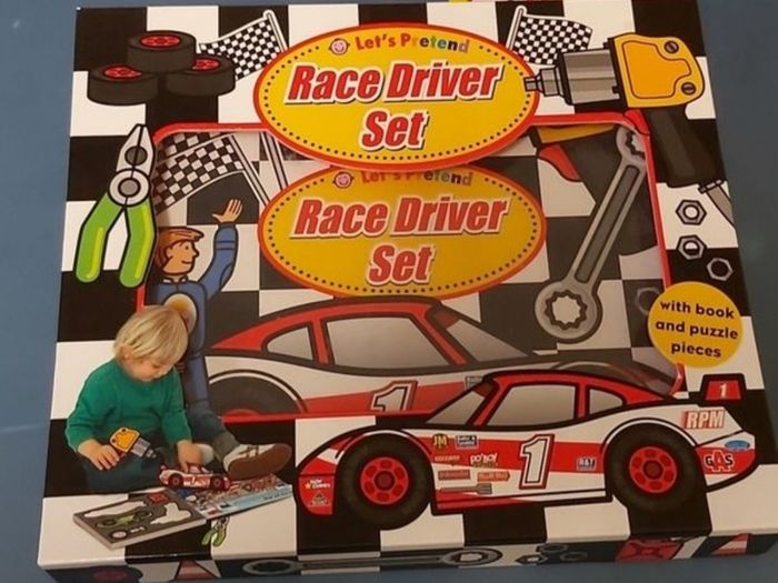 Children's race driver set (DC BBB) (c)