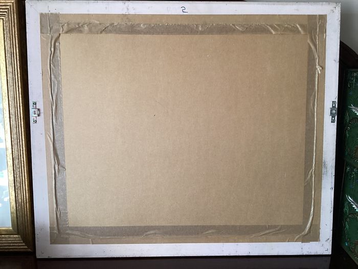 Vintage Art Prints Set of 2 (Gold Frames)