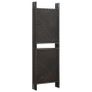 Fence Panel Poly Rattan 3.6x2 m Brown Image 4