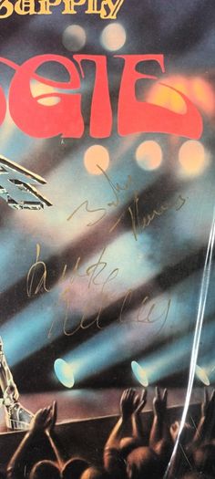 Signed original Budgie, Power Supply with original insert
