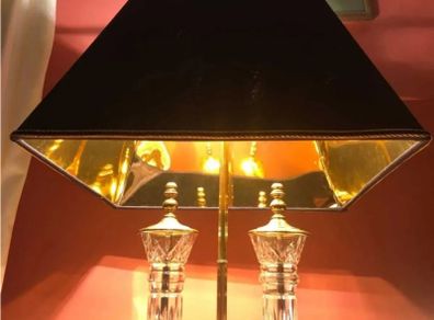 Vintage Waterford Crystal 'Parkmore' Table Lamp