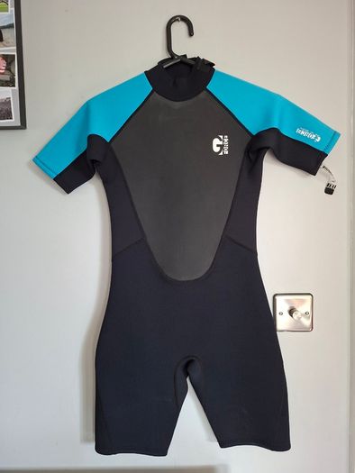Gul black JNR Wetsuit