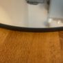 Black Circle Wall Mirror 55cm Image 5
