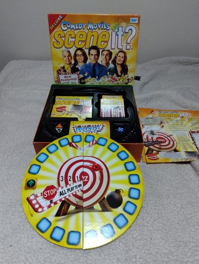 Scene It? Comedy Movies DELUXE EDITION The DVD Board Game