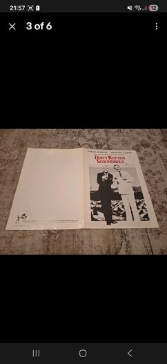 1988 Dirty Rotten Scoundrels Press Kit