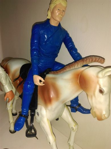 Vintage Marx Johnny West Action Figures